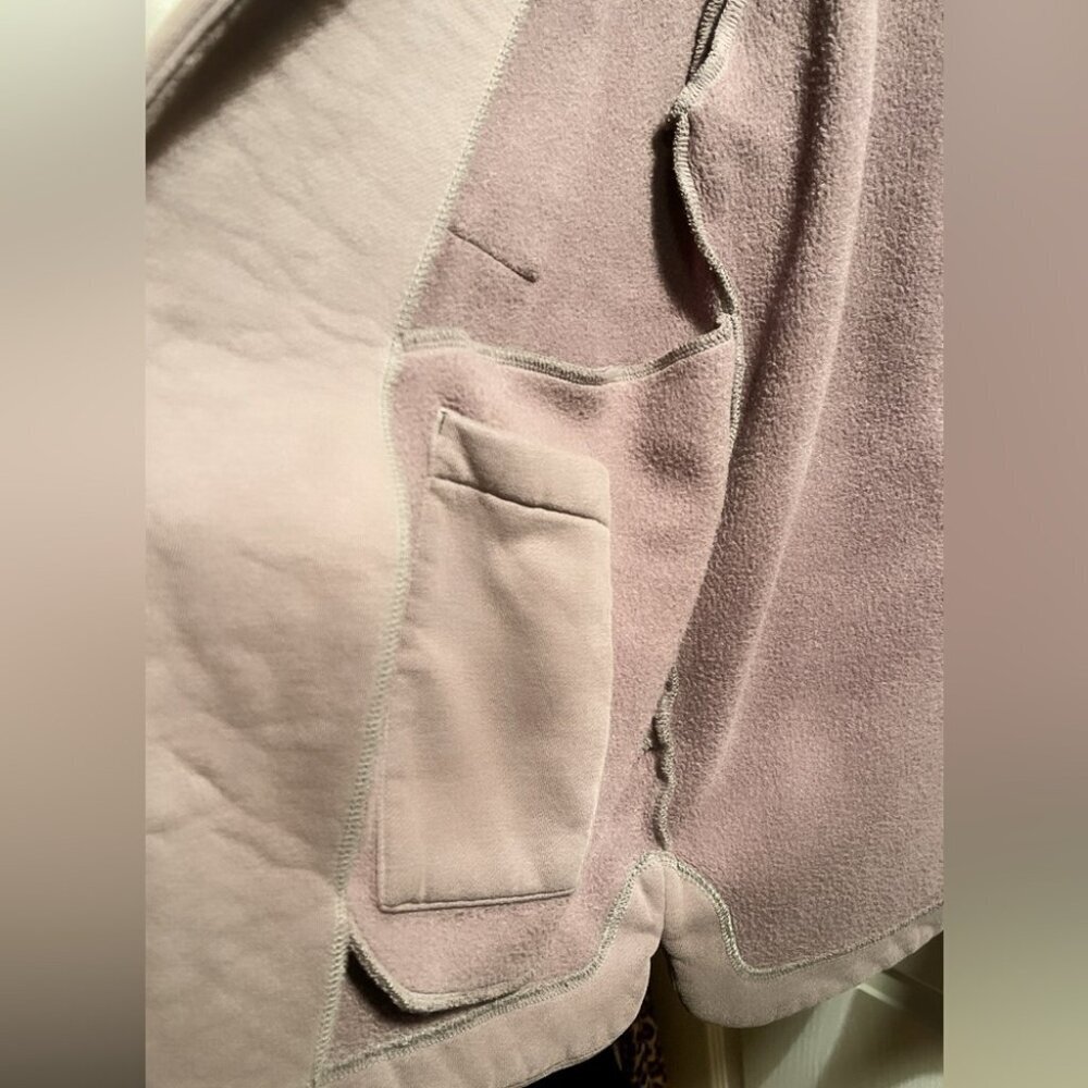 Vuori Restore Shirt Jacket Chia Organic Cotton French Terry, Size M - Picture 4 of 6